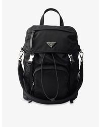 Prada - Re-Nylon Shell Backpack - Lyst