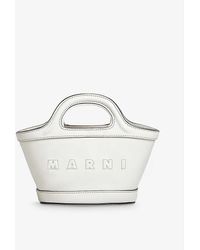 Marni - Tropicalia Micro Leather Top-handle Bag - Lyst