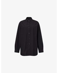 Agolde - X Maria Mcmanus A-Line Cotton-Poplin Shirt - Lyst