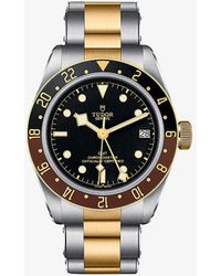 Tudor - M79833mn-0001 Bay Gmt S&g Steel And 18ct Yellow-gold Automatic Watch - Lyst