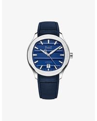 Piaget - Polo Signature Stainless-Steel Date Watch 42Mm - Lyst