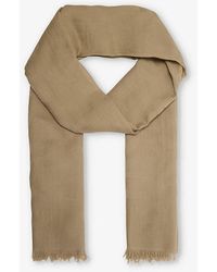 Weekend by Maxmara - Calca Branded Cotton Scarf - Lyst