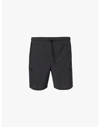 GYMSHARK - Rest Day 6' Cargo Brand Print Slim-Fit Stretch-Woven Shorts - Lyst
