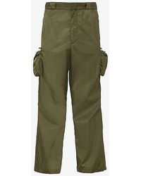 Prada - Re-nylon Relaxed-fit Recycled-nylon Cargo Trouser - Lyst