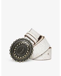 Zadig & Voltaire - Santa Fe Leather Belt - Lyst