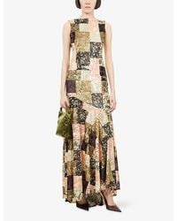 chinese dress ladies Camille White Statement Bow Mermaid Maxi Dress