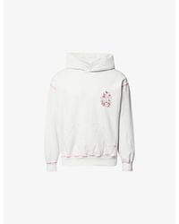 ANTI SOCIAL SOCIAL CLUB - Contrast Stitch Brand-Print Cotton-Jersey Hoodie - Lyst
