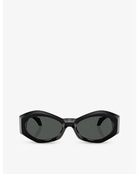 Versace - Ve4466u Irregular-frame Injected Sunglasses - Lyst