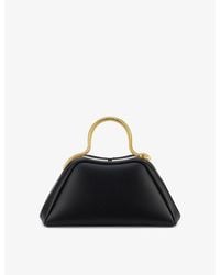 BVLGARI - Serpentine Mini Leather Top-Handle Bag - Lyst