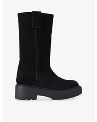 Steve Madden - Ruckus Suede Boots - Lyst