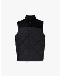 Barbour - Funnel-neck Quilted Regular-fit Shell Gilet - Lyst