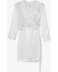 Nk Imode - Venus Relaxed-fit Silk Robe - Lyst