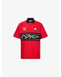 Tommy Hilfiger - The Apxgp Collection Race Day Logo-Embroidered Cotton Polo Shirt - Lyst