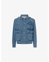 C.P. Company - 50 Fili Patch-Pocket Cotton-Blend Jacket - Lyst