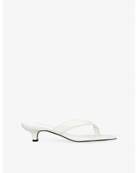 Steve Madden - Tracie Leather Heeled Sandals - Lyst
