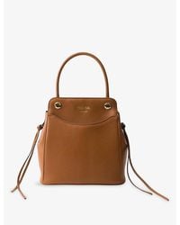 Prada - Carry Mini Leather Top-Handle Bag - Lyst