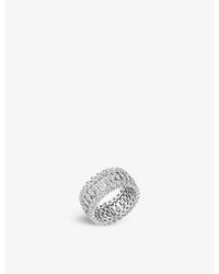 Cartier - Broderie De 18Ct- And 3.05Ct Mixed-Cut Diamond Wedding Ring - Lyst