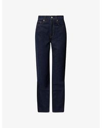 Reformation - Harriet Straight-Leg Denim Jeans - Lyst