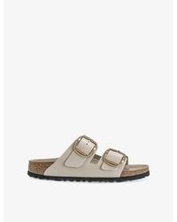 Birkenstock - Arizona Big Buckle Patent Leather Sandals - Lyst