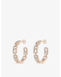 Messika - Move Link 18Ct And 0.86Ct Diamond Earrings - Lyst
