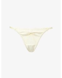 Lounge Underwear - Attract Floral Lace Thong - Lyst
