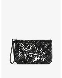 Zadig & Voltaire - Z Monogram Faux-Leather Pouch - Lyst
