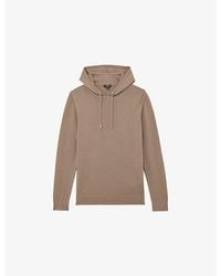 Reiss - Holland Wool Hoody - Lyst