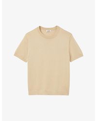 Sandro - Crewneck Classic-fit Knitted T-shirt - Lyst