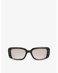 Gentle Monster Lang 01round-frame Sunglasses - Farfetch