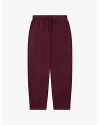 Whistles - Tie-Waist Regular-Fit Woven Trousers - Lyst