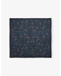 Zadig & Voltaire - Kerry Butterfly-Print Woven Scarf - Lyst