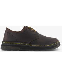 Dr. Martens - Crewson Lace-up Low-top Leather Shoes - Lyst