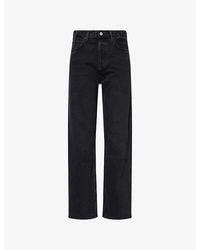 Agolde - 90's Pinch Waist Straight-Leg High-Rise Denim Jeans - Lyst