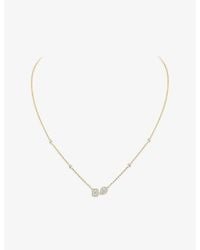 Messika - My Twin 18Ct And 0.30Ct Diamond Necklace - Lyst