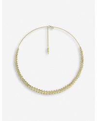 Shaun Leane - Serpent Trace Yellow Gold-plated Vermeil Sterling Silver Choker - Lyst