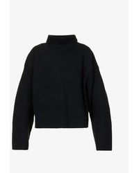Totême - Turtleneck Wool-blend Knitted Jumper X - Lyst