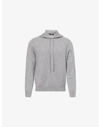 7 For All Mankind - Regular-Fit Knitted Cashmere Hoody - Lyst