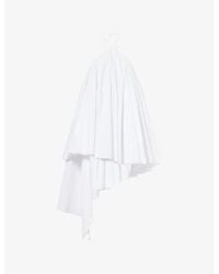 Jacquemus - La Robe Triangle Layered Cotton-Blend Dress - Lyst