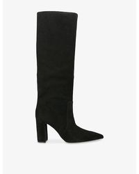 Paris Texas - Anja 85 Suede Knee-High Boots - Lyst