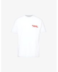 Carhartt - Rocky Brand-print Organic-cotton T-shirt X - Lyst