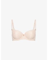 Aubade - Rosessence Stretch-Lace Half-Cup Bra - Lyst