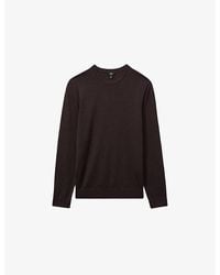 Reiss - Wessex Crewneck Merino-Wool Jumper - Lyst