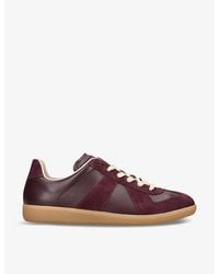 Maison Margiela - Replica Leather Low-Top Trainers - Lyst