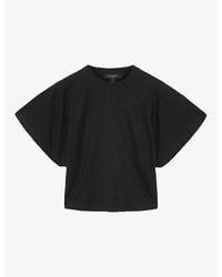 AllSaints - Eden Artia Short-Sleeve Cotton T-Shirt - Lyst