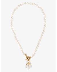 Vivienne Westwood - Sheryl Faux-pearl And Brass Necklace - Lyst