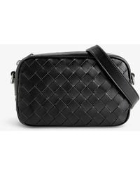 Bottega Veneta - Avenue Leather Cross-body Bag - Lyst