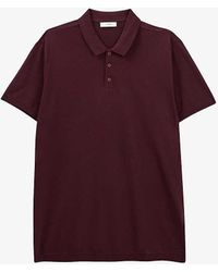 IKKS - Regular-fit Short-sleeve Cotton-blend Polo Shirt Xx - Lyst