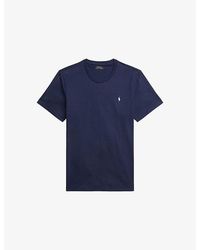 Polo Ralph Lauren - Crewneck Cotton-Jersey T-Shirt - Lyst