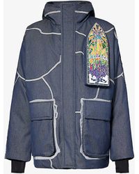 Who Decides War - Brand-embroidered Padded Jacket - Lyst