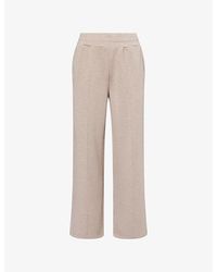 Varley - Doublesoft The Wide Leg 28' Stretch-Jersey Trousers - Lyst